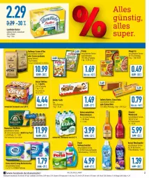 Gazetka promocyjna Diska - Prospekte - Gazetka - ważna od 24.09 do 24.09.2022 - strona 2 - produkty: Alwa, bier, bohne, bohnen, butter, dallmayr, eis, flasche, kakao, keks, Kinder, küche, Küchen, küchentücher, landliebe, leibniz, maggi, maggi fix, mineralwasser, natürliches mineralwasser, patros, persil, prodomo, reis, storck, Streichzart, Ti, toffifee, tücher, vernel, vollwaschmittel, volvic, volvic natürliches, waschmittel, wasser, weichspüler, wein, weinbrand, zewa, ZTE
