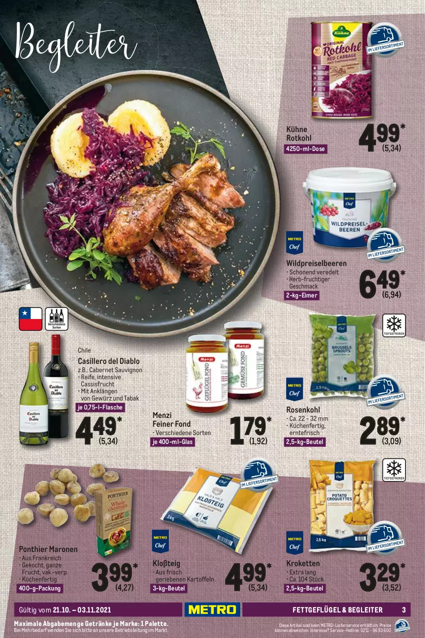 Aktueller Prospekt Metro - GastroJournal - von 21.10 bis 03.11.2021 - strona 3