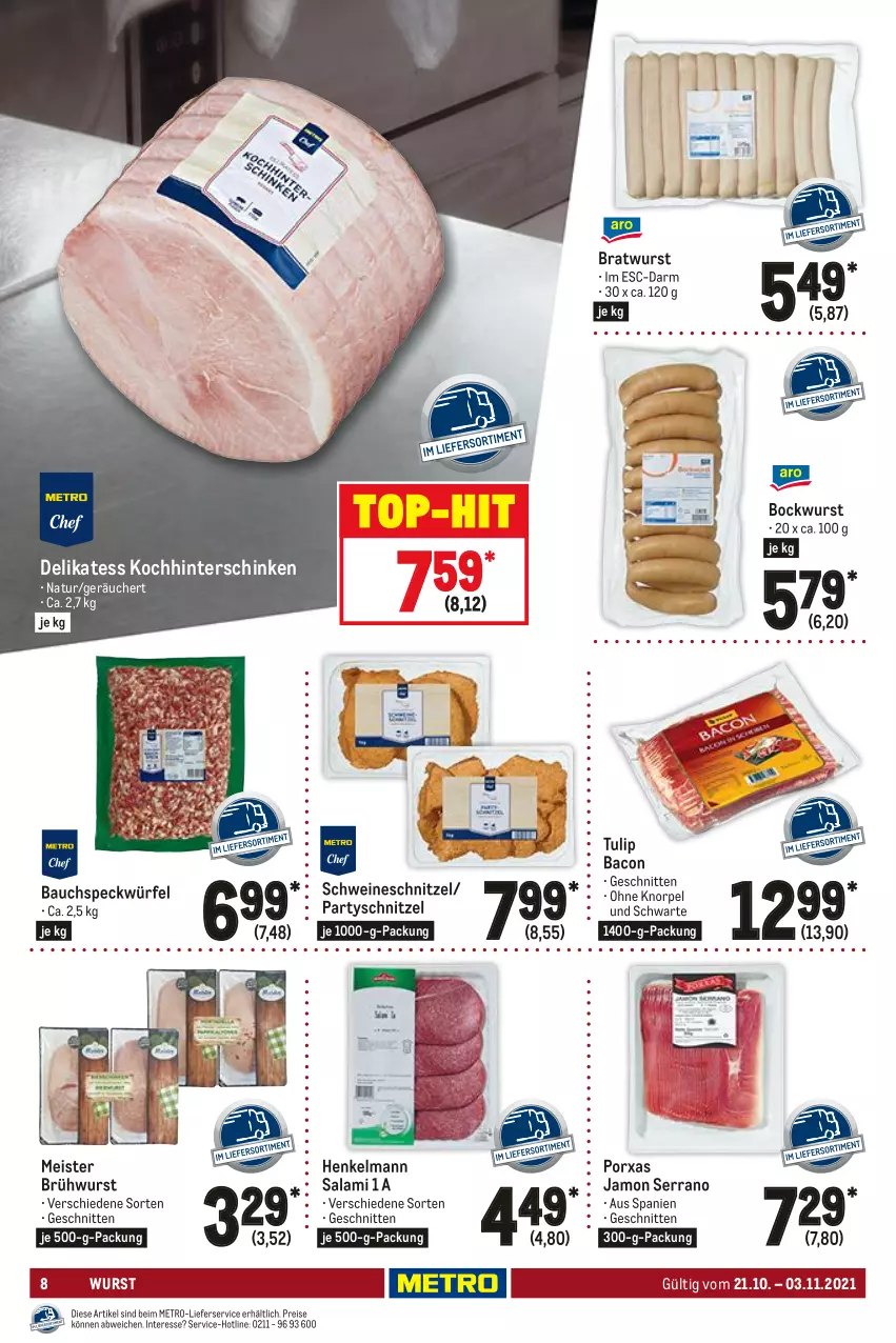 Aktueller Prospekt Metro - GastroJournal - von 21.10 bis 03.11.2021 - strona 8