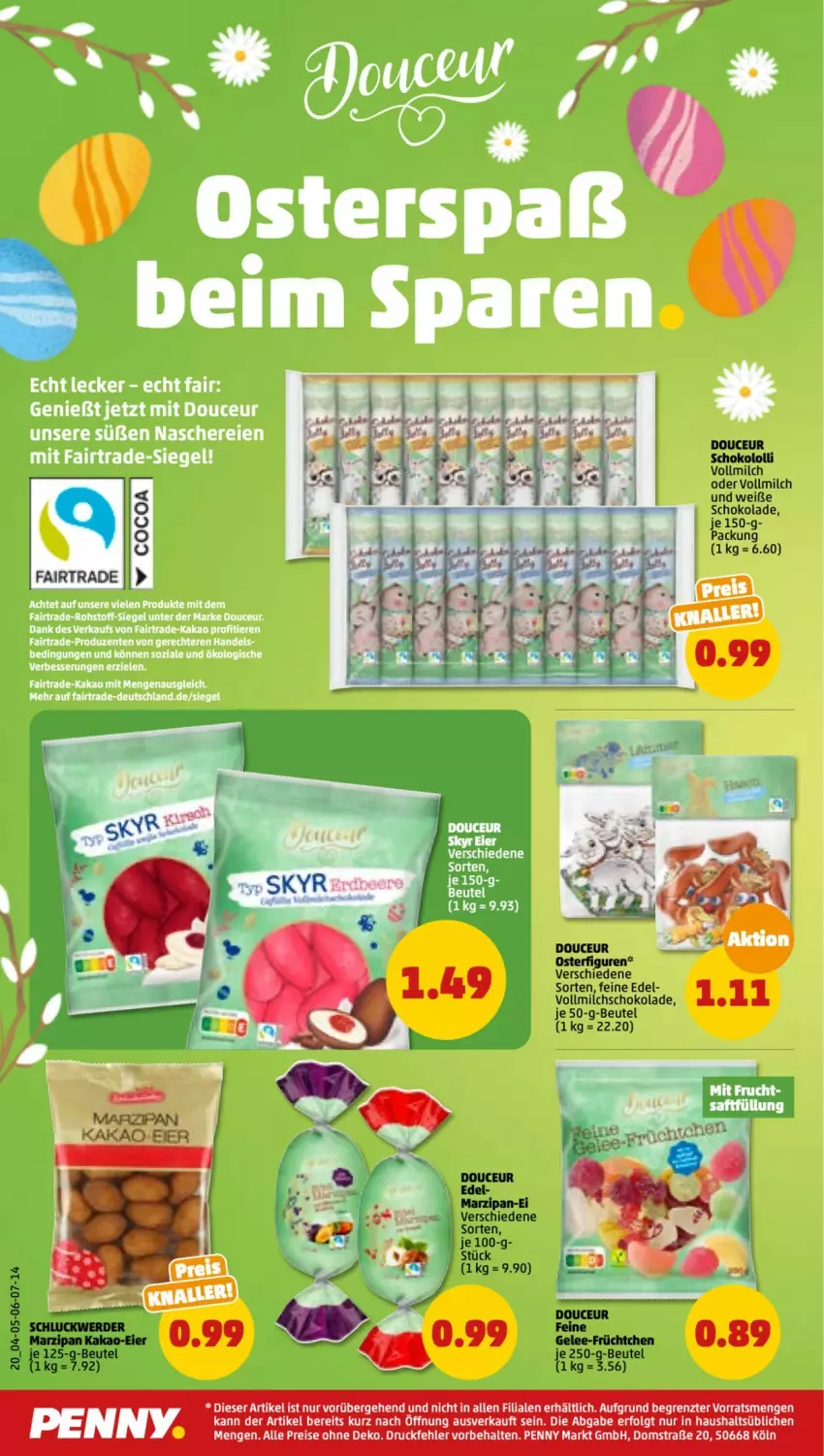 Aktueller Prospekt Penny - Prospekte - von 06.03 bis 11.03.2023 - strona 20 - produkty: beutel, eier, eis, gelee, kakao, LG, marzipan, milch, reis, schoko, schokolade, Ti, vollmilch, Weiße Schokolade, ZTE