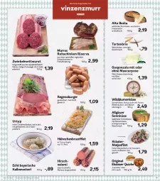 Gazetka promocyjna Aez - Prospekte - Gazetka - ważna od 19.02 do 19.02.2022 - strona 5 - produkty: Bad, blume, blumen, Blüte, brie, burger, curry, eis, elle, gewürz, gin, gorgonzola, hähnchenbrust, halbfester schnittkäse, hartkäse, hofgut, Käse, kräuter, kräutern, LG, mac, mascarpone, matjes, Mett, mettwurst, milch, natur, Quiche, regensburger, reis, rind, riserva, rohschinken, Rohwurst, salami, schinken, schnittkäse, schwein, schweine, Spezi, südtiroler, teller, Ti, tisch, torte, urtyp, weichkäse, wein, weine, Wild, Wildblumenkäse, wurst, zwiebel, zwiebelmettwurst