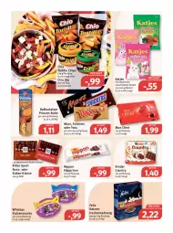 Gazetka promocyjna Feneberg - Prospekte - Gazetka - ważna od 26.03 do 26.03.2022 - strona 22 - produkty: beutel, chips, debeukelaer, dip, eis, felix, frucht, fruchtgummi, fruchtgummis, kakao, katjes, katzensnack, katzensnacks, Kinder, kinder country, mars, nippon, nuss, oder twix, reis, ritter, ritter sport, snack, snacks, snickers, Sport, Ti, tortilla, Tortilla Chips, Trockennahrung, twix, whiskas