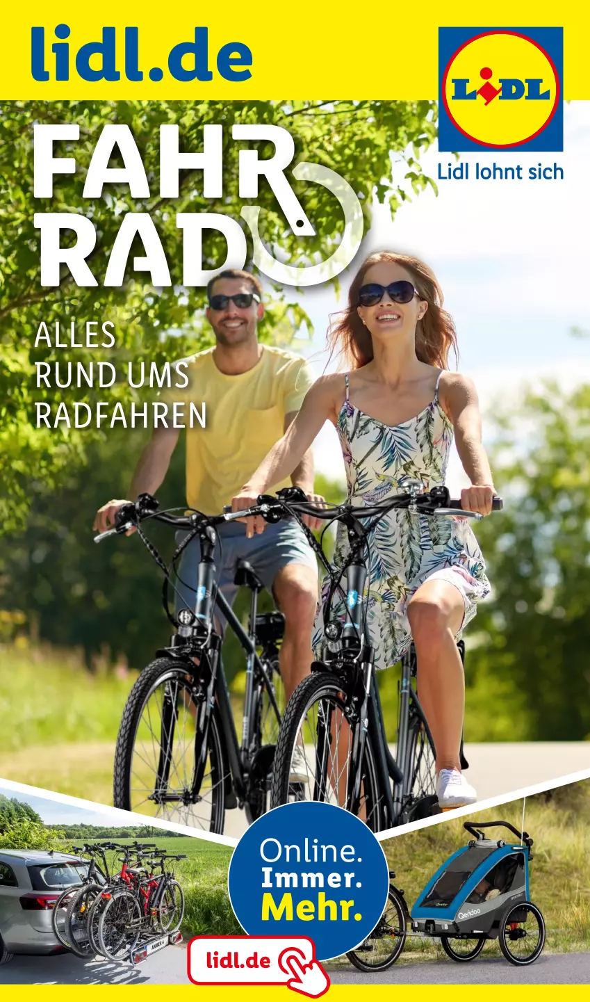 Aktueller Prospekt Lidl - Fahrrad Magazin 2023 - von 03.06 bis 18.06.2023 - strona 1