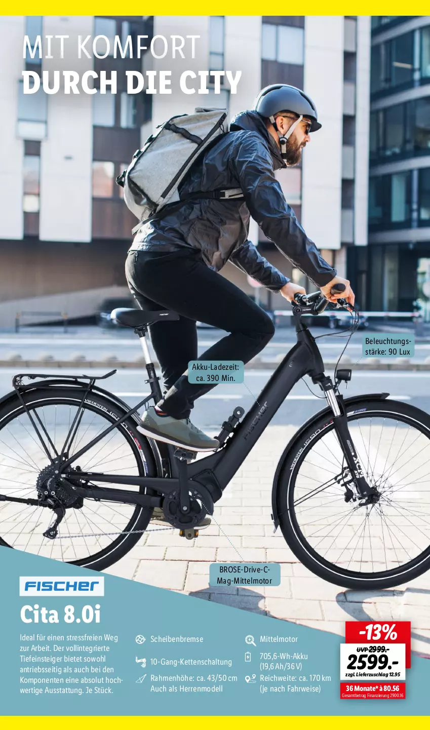 Aktueller Prospekt Lidl - Fahrrad Magazin 2023 - von 03.06 bis 18.06.2023 - strona 7 - produkty: akku, beleuchtung, dell, eis, ente, Kette, Mode, rwe, Schal, Ti