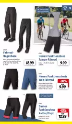 Gazetka promocyjna Lidl - Fahrrad Magazin 2023 - Gazetka - ważna od 18.06 do 18.06.2023 - strona 15 - produkty: asti, bio, Cap, crivit, eis, Fahrrad, Finish, hose, radler, Ria, shorts, Ti, tisch, wasser