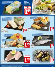 Gazetka promocyjna Edeka - Prospekte - Gazetka - ważna od 17.08 do 17.08.2024 - strona 15 - produkty: Alpenhain, backfisch, brot, elle, feinkost, filet, fisch, forelle, galbani, gorgonzola, intenso, Käse, kräuter, kräutern, lachs, lachsfilet, mascarpone, obazda, olive, oliven, rel, seelachsfilet, Ti, weichkäse