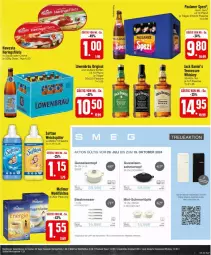 Gazetka promocyjna Edeka - Prospekte - Gazetka - ważna od 17.08 do 17.08.2024 - strona 29 - produkty: creme, deka, eis, filet, filets, flasche, gin, hawesta, hering, Herings, heringsfilets, jack daniel, jack daniel's, Meßmer, Paula, paulaner, reis, ring, sauce, Sofa, Softlan, Spezi, tee, tennessee whiskey, Ti, topf, weichspüler, whiskey, ZTE