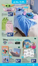 Gazetka promocyjna Aldi Nord - Von Montag - Gazetka - ważna od 18.05 do 18.05.2024 - strona 19 - produkty: Aufkleber, Brei, buch, decke, disney, ente, kissen, kleber, Kreide, Paw Patrol, Plüsch, rel, Ria, Ti