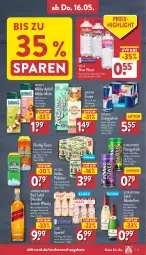 Gazetka promocyjna Aldi Nord - Von Montag - Gazetka - ważna od 18.05 do 18.05.2024 - strona 31 - produkty: aldi, alkohol, angebot, angebote, aperitif, apfel, blended scotch, blended scotch whisky, drink, eier, eis, eistee, elle, flasche, gin, hella, Hohes C, johnnie walker, lillet, mac, Rauch, red bull, reis, rotkäppchen, saft, scotch, scotch whisky, sekt, tee, teller, Ti, tiefpreis, tisch, veltins, wein, whisky, zucker