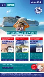 Gazetka promocyjna Aldi Nord - Von Montag - Gazetka - ważna od 18.05 do 18.05.2024 - strona 39 - produkty: aldi, buch, eis, erde, gutschein, gutscheine, kreuzfahrten, LG, Liege, pril, reis, Schal, Ti, ZTE