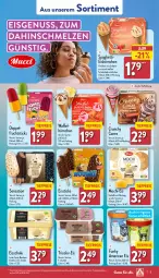 Gazetka promocyjna Aldi Nord - Von Montag - Gazetka - ważna od 18.05 do 18.05.2024 - strona 5 - produkty: aus der tiefkühlung, bourbon, bourbonvanille, eis, frucht, hörnchen, Mochi, nuss, reis, sauce, Schal, Schale, schoko, schokolade, schokoladen, spaghetti, Ti, tiefpreis, vanille, Waffelhörnchen, ZTE