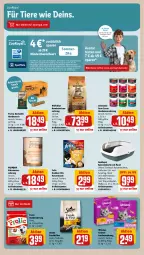 Gazetka promocyjna Rewe - Prospekte - Gazetka - ważna od 19.08 do 19.08.2023 - strona 13 - produkty: angebot, angebote, felix, frolic, gutschein, gutscheine, hundenahrung, hundesnack, Hundetrockennahrung, katzensnack, Nassnahrung, purina, rind, sheba, snack, Ti, Tiere, Trockennahrung, truthahn, whiskas