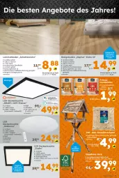 Gazetka promocyjna  - Gazetka - ważna od 30.11 do 30.11.2024 - strona 5 - produkty: angebot, angebote, beutel, decke, deckenleuchte, eis, Garten, Holz, laminat, laminatboden, lamm, landhausdiele, LED Deckenleuchte, Leuchte, reis, Schal, Ti, tisch, wasser