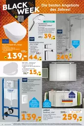 Gazetka promocyjna  - Gazetka - ważna od 30.11 do 30.11.2024 - strona 6 - produkty: ACC, accessoires, angebot, angebote, armatur, auto, Bad, Bank, Bau, brause, brauseschlauch, eis, handbrause, hochglanz, latte, Leuchte, passend für alle, reis, schlauch, Schrank, spiegel, spiegelschrank, thermostat, Ti, tisch, vita, Waage, Wand-Tiefspül-WC, Wanne, waschtisch, waschtischarmatur, wasser, wc-sitz, ZTE