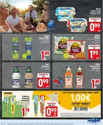 Gazetka promocyjna Edeka - Prospekte - Gazetka - ważna od 12.07 do 12.07.2025 - strona 20 - produkty: Becher, eis, flasche, grill, K2, knorr, Kühne, mayonnaise, mccain, milram, quark, reis, remoulade, sauce, senf, thomy, Ti, wedges, Yo, zaziki, ZTE