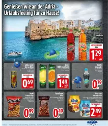 Gazetka promocyjna Edeka - Prospekte - Gazetka - ważna od 12.07 do 12.07.2025 - strona 24 - produkty: aufstrich, brot, brotaufstrich, creme, drink, eis, eistee, energy drink, erdnuss, flasche, frucht, fruchtsaft, haselnuss, Haselnusscreme, leine, nuss, reis, saft, schoko, schokolade, schokoladen, tee, ZTE