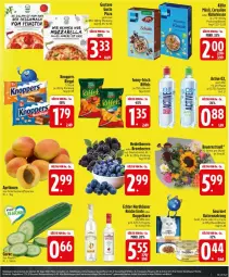 Gazetka promocyjna Edeka - Prospekte - Gazetka - ważna od 12.07 do 12.07.2025 - strona 29 - produkty: aprikose, aprikosen, auer, Bau, Bauer, beere, beeren, beutel, brombeere, brombeeren, cerealien, doppelkorn, flasche, funny-frisch, hafer, heidelbeere, heidelbeeren, katzennahrung, kissen, knoppers, kölln, korn, mac, mozzarella, müsli, rel, riegel, rind, salami, Ti