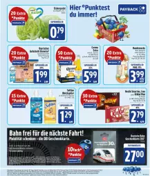 Gazetka promocyjna Edeka - Prospekte - Gazetka - ważna od 12.07 do 12.07.2025 - strona 5 - produkty: aufschnitt, beutel, corona, deka, eier, eis, eisbergsalat, erde, flasche, HP, hundesnack, hundesnacks, kitkat, lion, payback, reis, salat, smarties, snack, snacks, Ti, ZTE