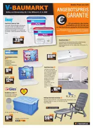 Gazetka promocyjna Vmarkt - V-Baumarkt - Gazetka - ważna od 03.08 do 03.08.2022 - strona 1 - produkty: angebot, angebotspreis, Bau, decke, Deckel, eis, elle, ente, koffer, lachs, Lampe, Liege, natur, Rauch, reis, Ria, rückenlehne, rwe, Ti, Tiere, tisch, waschtisch, wasser