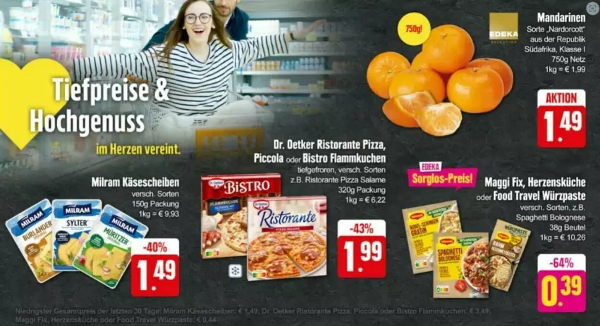 Aktueller Prospekt Edeka - Prospekte - von 19.09 bis 26.09.2024 - strona 1 - produkty: cola, eier, ente, flammkuchen, kuchen, lamm, mandarine, mandarinen