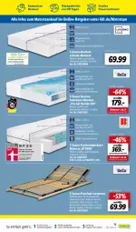 Gazetka promocyjna Lidl - Aktuelle Onlineshop-Highlights - Gazetka - ważna od 30.11 do 30.11.2022 - strona 19 - produkty: asti, auer, Bad, Bau, eis, federkern, federkernmatratze, Hela, hohenstein, Holz, Kenzo, kernmatratze, komfortschaum-matratze, korb, latte, lattenrost, mab, matratze, matratzen, ndk, schauma, Tasche, taschen, taschenfederkern-matratze, taschenfederkernmatratze, Ti, tisch, topper