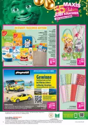 Gazetka promocyjna Marktkauf - Prospekt - Gazetka - ważna od 21.03 do 21.03.2026 - strona 44 - produkty: Astra, aust, backmischung, Bau, cookie, deka, dessert, desserts, eier, eis, elle, ente, flasche, Geschenkpapier, Körbchen, kuchen, mac, mais, mehl, milch, milchreis, Muffin, muffins, papier, playmobil, pudding, reis, ring, sac, sauce, Tasche, Ti, tragetasche, vanille, zitrone, zitronen