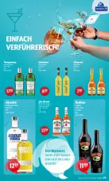 Gazetka promocyjna Getraenke Hoffmann - Prospekte - Gazetka - ważna od 17.02 do 17.02.2024 - strona 5 - produkty: Absolut Vodka, Apple, baileys, chantré, dry gin, gin, irish cream, jim beam, lack, likör, limo, london dry, london dry gin, Tanqueray, Ti, vodka, wein, weinbrand, zitrone, zitronen