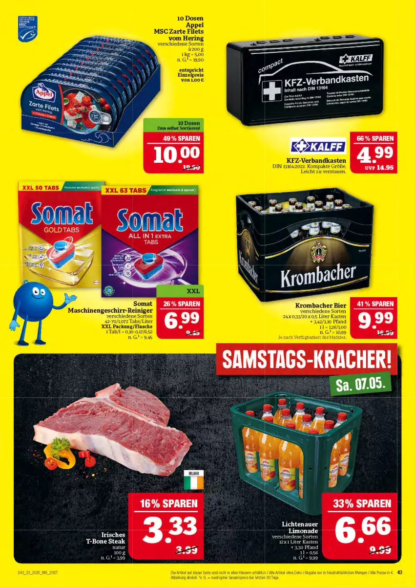 Aktueller Prospekt Marktkauf - Prospekt - von 01.06 bis 07.06.2025 - strona 43 - produkty: ACC, auer, lichtenauer, limo, limonade