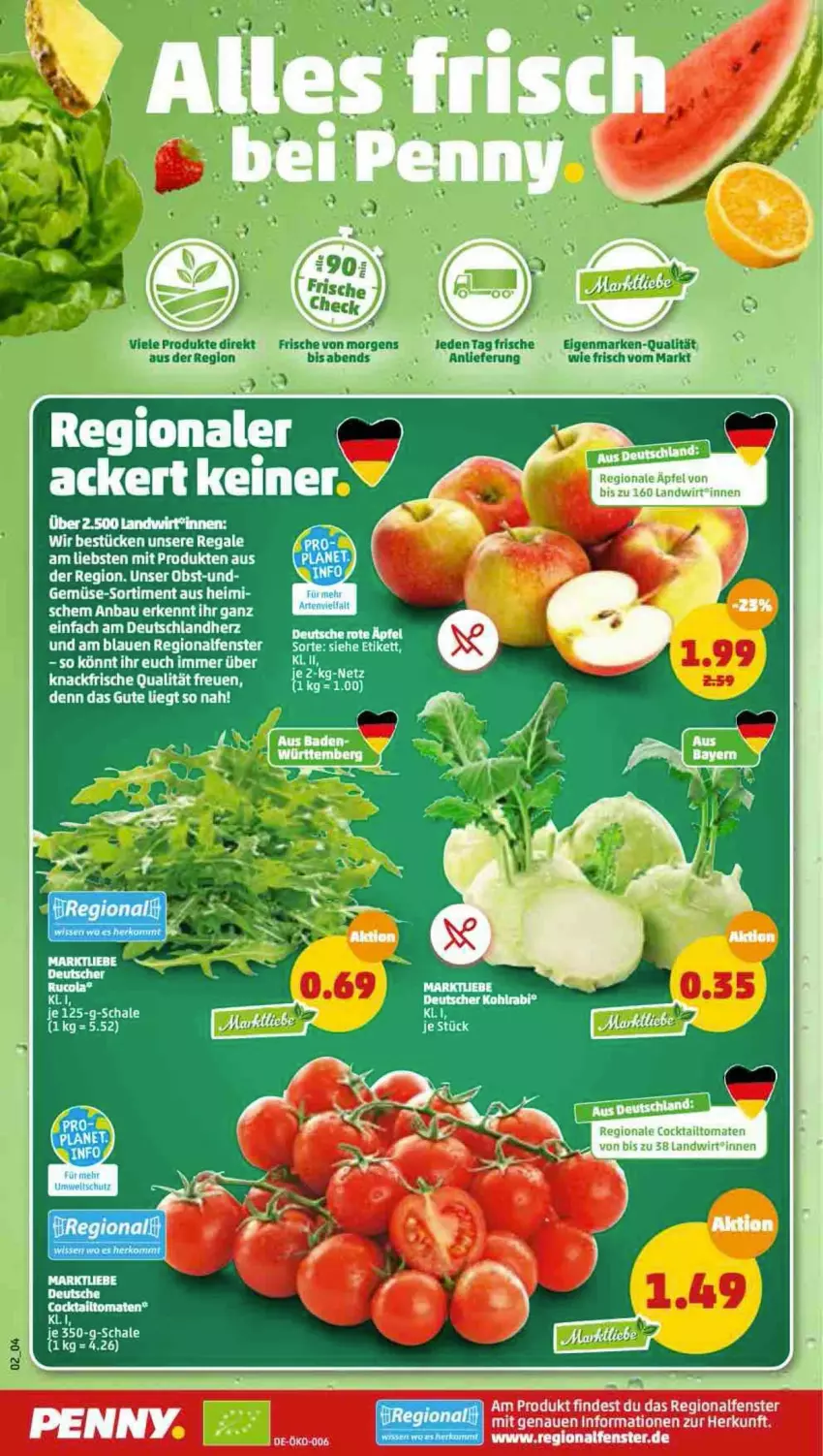 Aktueller Prospekt Penny - Prospekte - von 20.06 bis 25.06.2022 - strona 2 - produkty: Bau, cocktail, fenster, obst, regal, Schal, Schale, Ti, tomate, tomaten