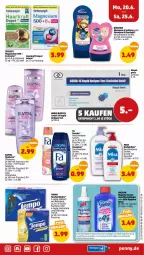 Gazetka promocyjna Penny - Prospekte - Gazetka - ważna od 25.06 do 25.06.2022 - strona 13 - produkty: asti, balsam, body, bodylotion, bübchen, deo, deospray, dusche, duschgel, eis, elvital, flasche, Heu, kraft, Lotion, magnesium, mandel, Mandelöl, Maschinenpfleger, Mixa, payback, Rauch, rwe, shampoo, spülung, Tasche, taschen, taschentücher, tee, Tempo, Ti, tuc, tücher, vita, waschmaschine, waschmaschinen