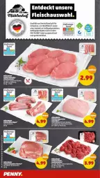 Gazetka promocyjna Penny - Prospekte - Gazetka - ważna od 25.06 do 25.06.2022 - strona 4 - produkty: eis, ente, fleisch, fleischkäse, Geflügel, geflügelprodukte sind mit dem, jungbullen, Käse, rind, rindfleisch, schwein, schweine, Ti, tisch, wein, weine