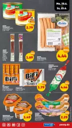 Gazetka promocyjna Penny - Prospekte - Gazetka - ważna od 25.06 do 25.06.2022 - strona 5 - produkty: Becher, eis, fleisch, fleischwurst, Geflügel, gin, knoblauch, Meister, mit knoblauch, rügenwalder, wiener, wiener würstchen, wurst, würstchen