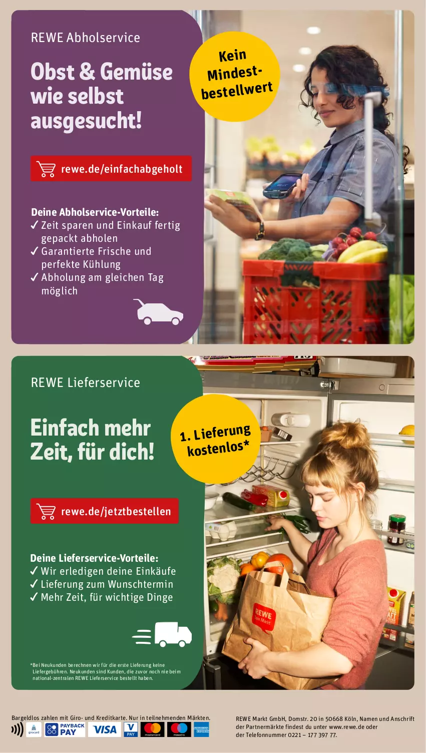 Aktueller Prospekt Rewe - Prospekte - von 08.07 bis 13.07.2024 - strona 18 - produkty: elle, lieferservice, obst, telefon, Ti