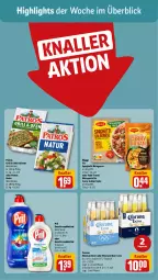 Gazetka promocyjna Rewe - Prospekte - Gazetka - ważna od 13.07 do 13.07.2024 - strona 2 - produkty: aloe vera, bolognese, corona, curry, eis, geschirr, geschirrspülmittel, gin, grill, Käse, kräuter, maggi, maggi fix, natur, Ofen, patros, pril, reis, spaghetti, spaghetti bolognese, spülmittel, Ti, weichkäse