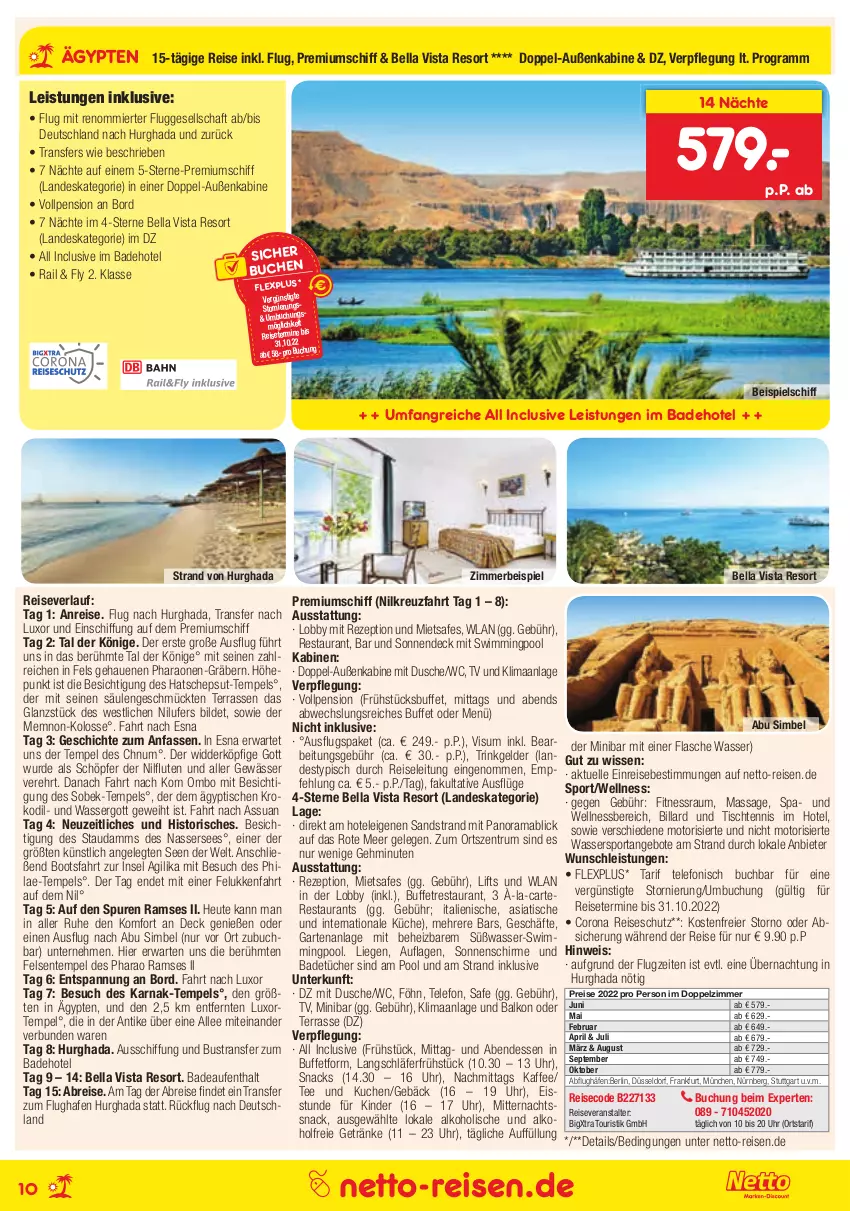 Aktueller Prospekt Netto Marken-Discount - Reisemagazin November - von 01.11 bis 30.11.2021 - strona 10