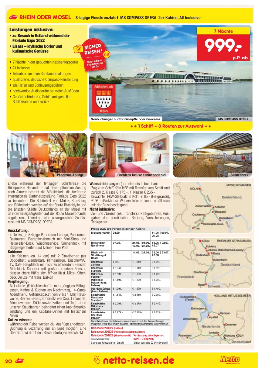 Aktueller Prospekt Netto Marken-Discount - Reisemagazin November - von 01.11 bis 30.11.2021 - strona 20