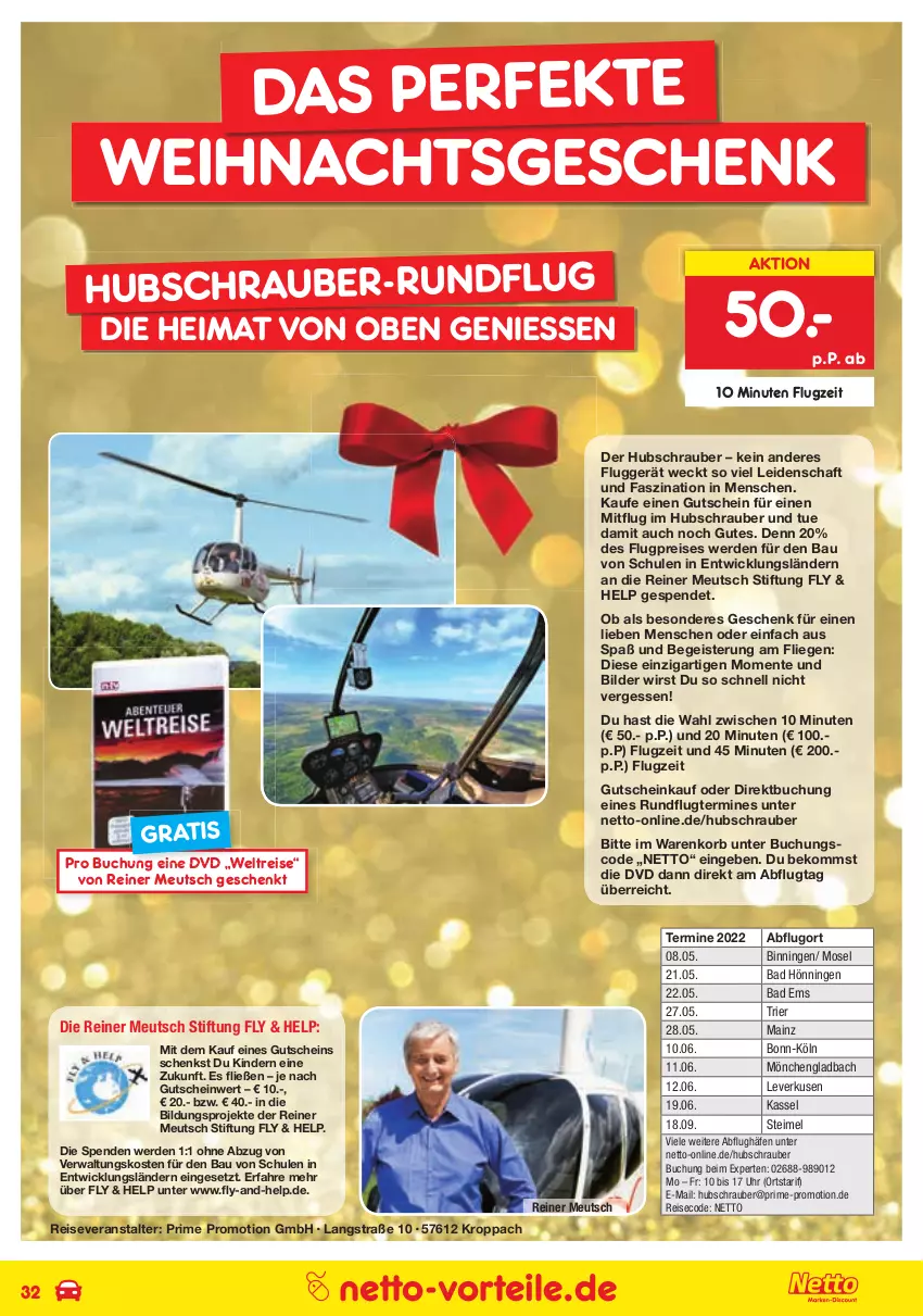 Aktueller Prospekt Netto Marken-Discount - Reisemagazin November - von 01.11 bis 30.11.2021 - strona 32