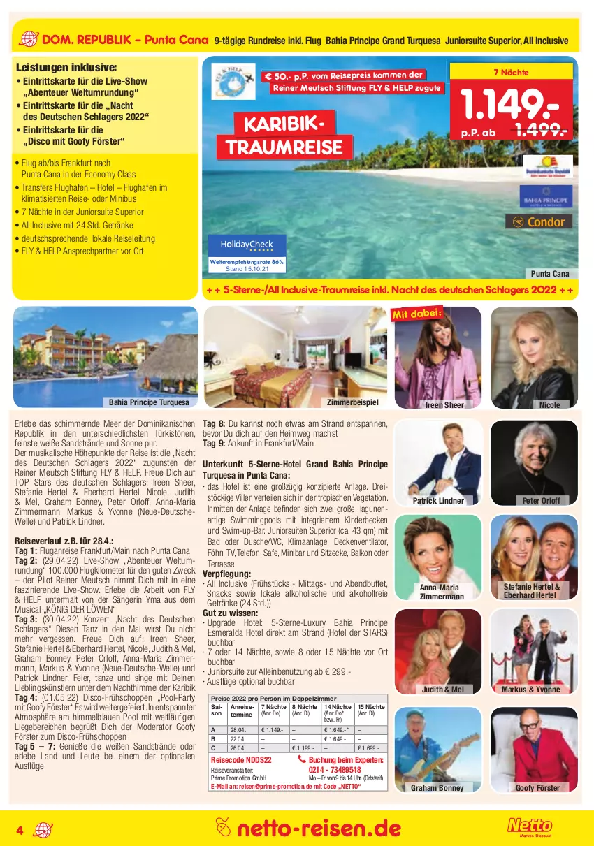 Aktueller Prospekt Netto Marken-Discount - Reisemagazin November - von 01.11 bis 30.11.2021 - strona 4