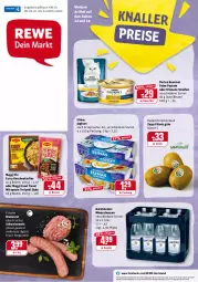 Gazetka promocyjna Rewe - Diese Woche im Angebot! - Gazetka - ważna od 08.01 do 08.01.2022 - strona 1 - produkty: Alwa, angebot, angebote, beutel, bratwurst, curry, elinas, elinas joghurt, gerolsteine, gerolsteiner, geschnetzeltes, gewürz, joghur, joghurt, joghurt nach, kiwi, maggi, maggi fix, Mett, mineralwasser, pastete, purina, reifen, schwein, schweine, schweinemett, steiner, Ti, wasser, wein, weine, wurst, Zelt, zespri