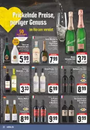 Gazetka promocyjna E Center - Angebote der Woche - Gazetka - ważna od 27.05 do 27.05.2023 - strona 22 - produkty: burgunder, ecco, eis, ente, flasche, grauburgunder, lion, margherita, Mett, metternich, Pinot, pinot grigio, primitivo, prosecco, Ria, riesling, sekt, tee, Ti, Weißburgunder