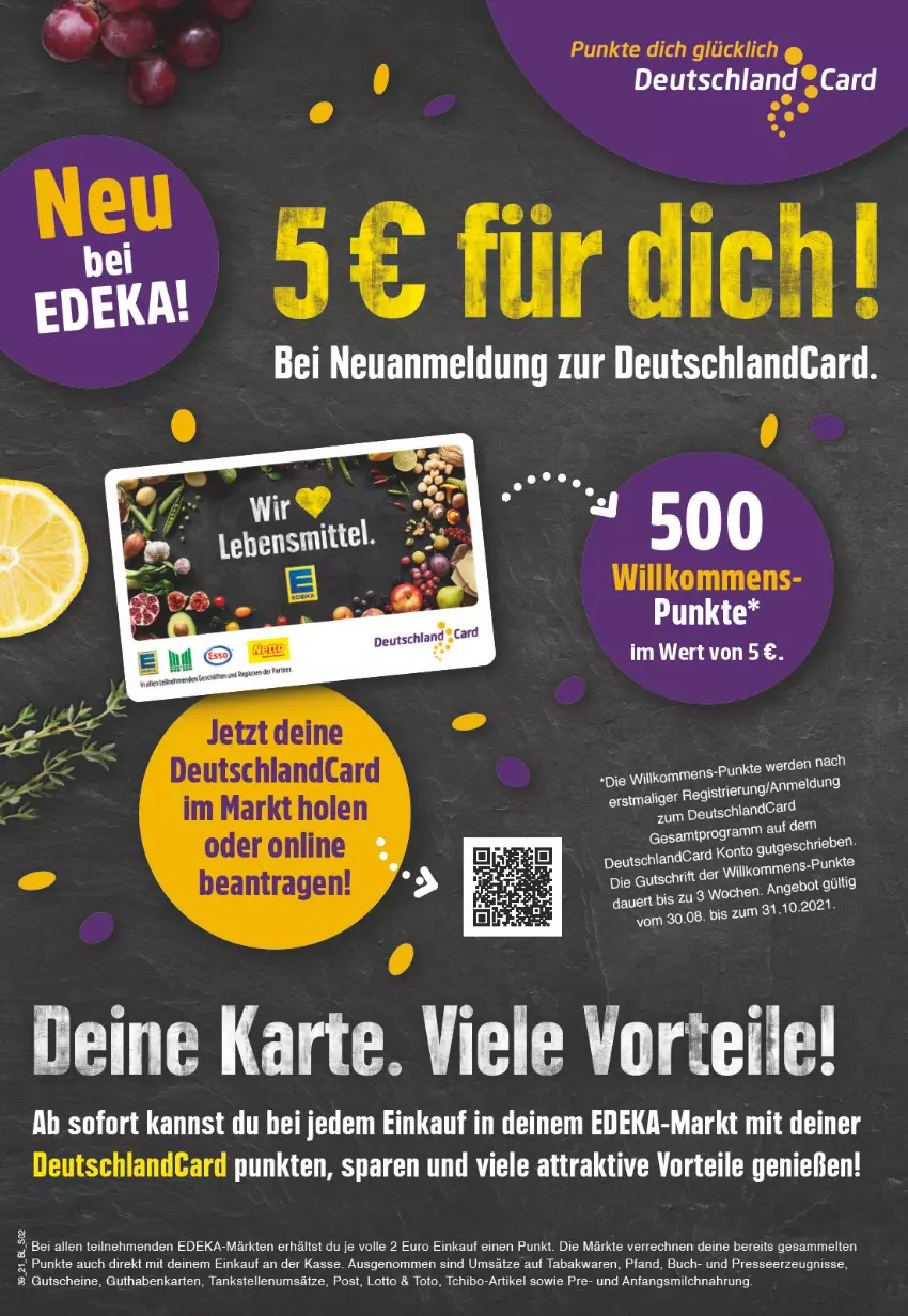 Aktueller Prospekt Edeka - Angebote der Woche - von 27.09 bis 02.10.2021 - strona 2