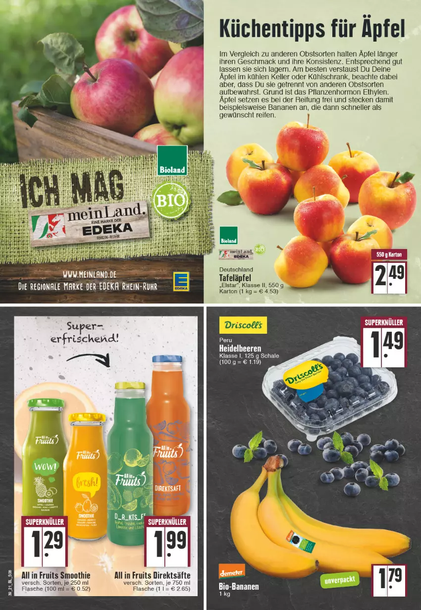 Aktueller Prospekt Edeka - Angebote der Woche - von 27.09 bis 02.10.2021 - strona 8