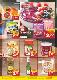 Gazetka promocyjna Netto Marken-Discount - Filial-Angebote - Gazetka - ważna od 04.03 do 04.03.2023 - strona 13 - produkty: angebot, bestpreis, bio, Blutorange, bohne, bohnen, bohnenkaffee, bourbon, bowle, cerealien, eis, honig, jacobs, Jacobs Gold, kaffee, konfitüre, löslicher bohnenkaffee, mm extra, Nudossi, ohne palmöl, orange, orangen, reis, sac, sekt, Ti, vanille, waffeln, zentis, ZTE