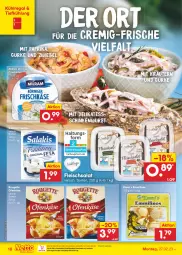 Gazetka promocyjna Netto Marken-Discount - Filial-Angebote - Gazetka - ważna od 04.03 do 04.03.2023 - strona 18 - produkty: bestpreis, eis, emmi, fleisch, fleischsalat, frischkäse, gurke, Käse, Körniger Frischkäse, kräuter, kräutern, kühlregal, milram, mit paprika, ndk, Ofen, Ofenkäse, paprika, regal, reis, rouge, rougette, salakis, salat, schinken, schinkenwurst, Ti, wurst, zwiebel