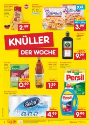 Gazetka promocyjna Netto Marken-Discount - Filial-Angebote - Gazetka - ważna od 04.03 do 04.03.2023 - strona 2 - produkty: bestpreis, Dr. Oetker, eis, Germ, Hohes C, jägermeister, kartoffel, kartoffeln, knorr, knorr fix, kräuter, kräuterlikör, likör, Meister, ndk, papier, persil, persil waschmittel, pfanni, pizza, reis, ristorante, ristorante pizza, speisekartoffeln, Ti, toilettenpapier, waschmittel