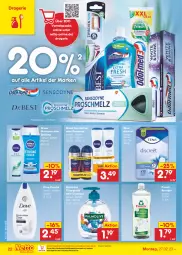 Gazetka promocyjna Netto Marken-Discount - Filial-Angebote - Gazetka - ważna od 04.03 do 04.03.2023 - strona 22 - produkty: bestpreis, deo, deo roll-on, deospray, Discreet, dove, dusche, duschgel, eis, flüssigseife, Frosch, ndk, nivea, oder deospray, olive, palmolive, reiniger, reis, roll-on, Seife, shampoo, shampoo oder spülung, spülung, Ti