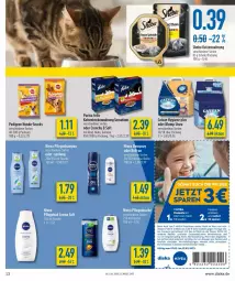 Gazetka promocyjna Diska - Prospekte - Gazetka - ważna od 12.02 do 12.02.2022 - strona 13 - produkty: coupon, coupons, erde, felix, gin, katzennahrung, nivea, pedigree, purina, rind, Schal, Schale, sensations, sheba, snack, snacks, sofortrabatt, tee, Ti, Trockennahrung