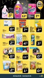 Gazetka promocyjna Netto - Woche 35 - Gazetka - ważna od 03.09 do 03.09.2022 - strona 5 - produkty: adventuros, bürste, bürsten, creme, dove, Dr. Best, elle, felix, Handseife, hundesnack, hundesnacks, kraft, LG, Nassnahrung, oxi action, papier, perwoll, purina, Seife, sensodyne, sheba, snack, snacks, somat, spee, spülmaschinen, spülmaschinentabs, staubmagnet, swiffer, Ti, toilettenpapier, vanish, vanish oxi action, vita, vitakraft, waschmittel, zahnbürste, zahnbürsten, zahncreme