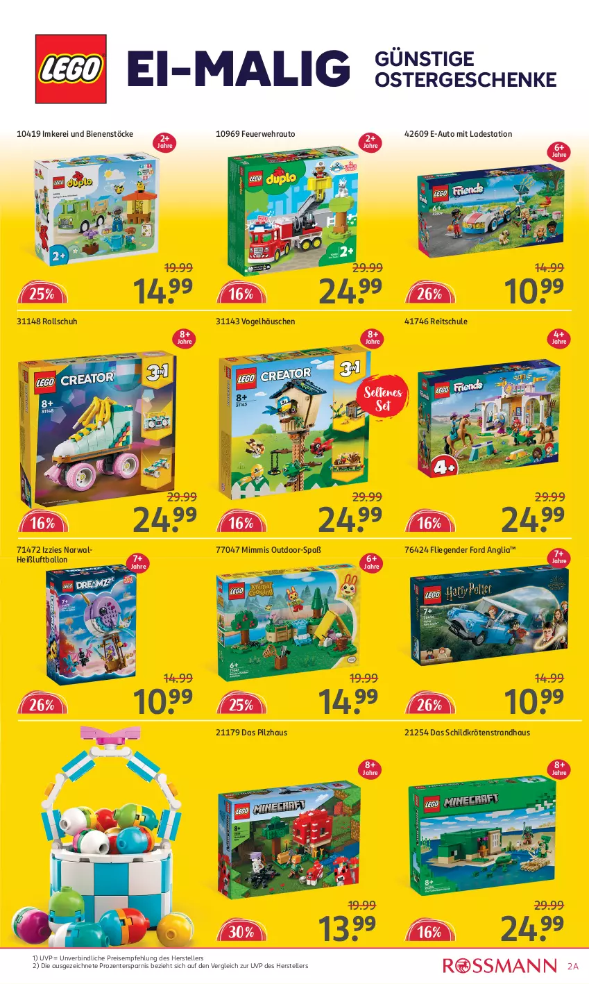 Aktueller Prospekt Rossmann - Prospekte - von 18.03 bis 28.03.2024 - strona 3 - produkty: auto, ball, eis, elle, ente, Liege, Luftballon, reis, rwe, teller, Ti