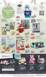 Gazetka promocyjna Rossmann - Prospekte - Gazetka - ważna od 28.03 do 28.03.2024 - strona 18 - produkty: angebot, angebote, ball, batterie, batterien, Bau, burger, eis, elle, ente, Holz, ndk, Plüsch, Puzzle, ravensburger, reis, ring, schoko, schokolade, Spiele, spielwaren, Steckspiel, tasse, teller, Ti, Tiere, Tüte, versandkostenfrei